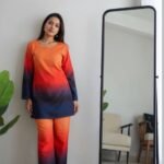 Orange Ombre Co-Ord Set